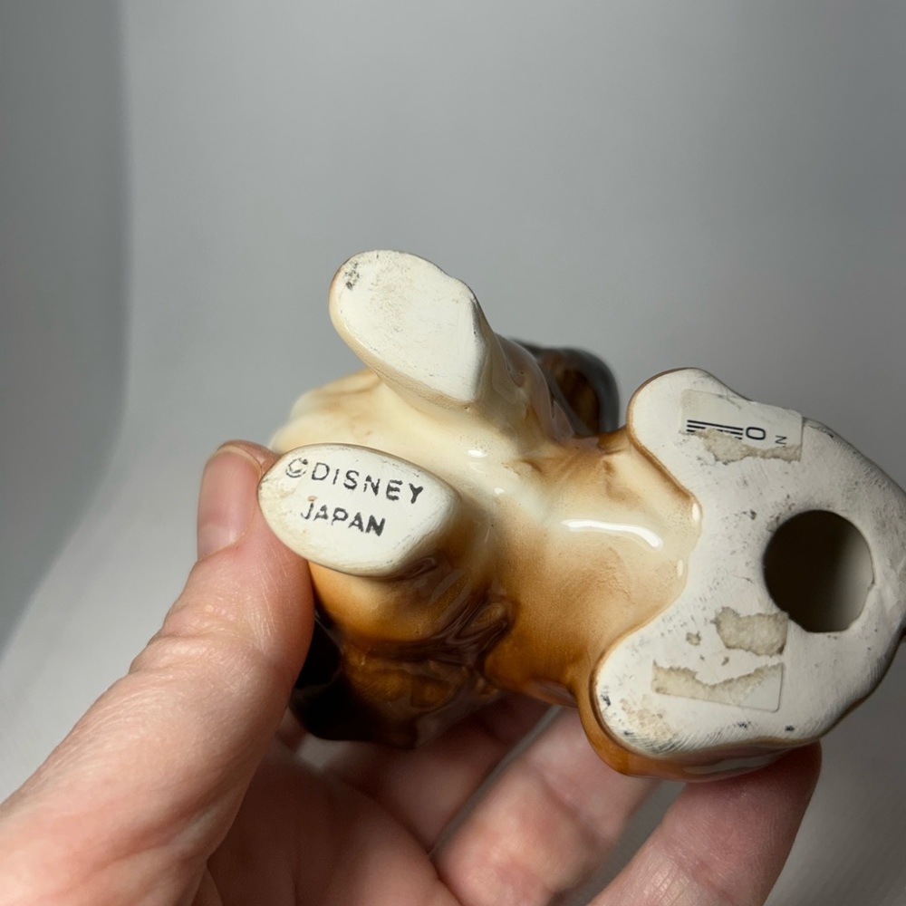 Vintage Walt Disney Lady & The Tramp Ceramic Porcelain Dog Figurine Brown Lot 2 - Picture 8 of 11